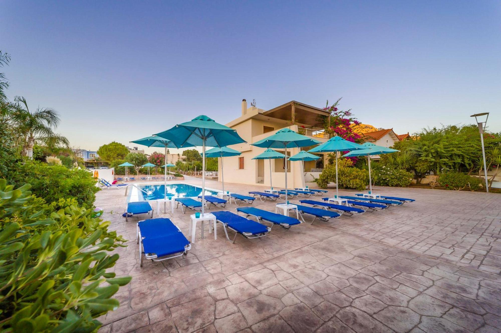 Amaryllis Front Beach Hotel Lárdosz Kültér fotó